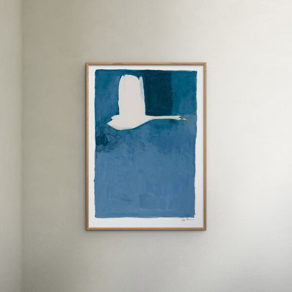 J&ouml;rgen Hansson - The Swan, Poster & Frame