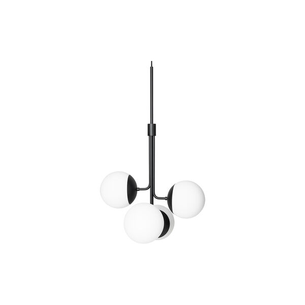 Lord Bouquet Chandelier, black/opal, Rubn