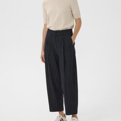 SolbrittPW Pants, navy pinstripe, Part Two