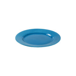 Rhombe Color Dinner Plate &Oslash; 27 cm, blue, Lyngby Porcel&aelig;n