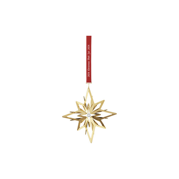 2024 Weihnachtsornament, Gold, Georg Jensen