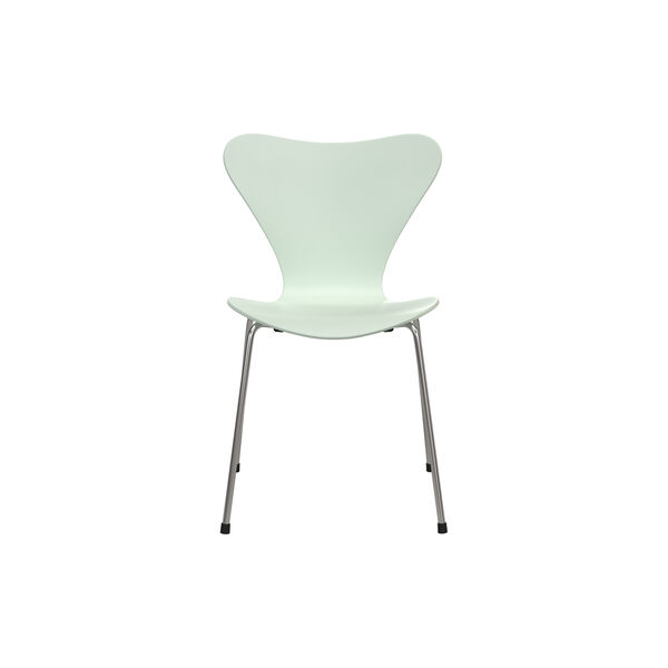 Series 7&trade; 7:14 AM Dining Chair, green/chrome, Fritz Hansen
