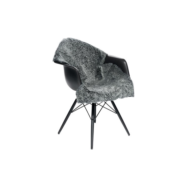 Neuseeländisches Curly-Lammfell, grafit, NATURES Collection