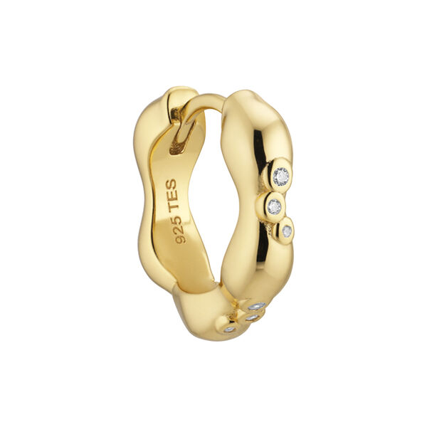 Trinity Huggie, The Earring Shop