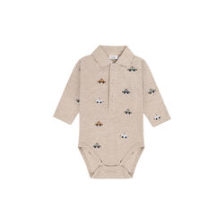 HCBendy Police Emb., beige melange, Hust & Claire
