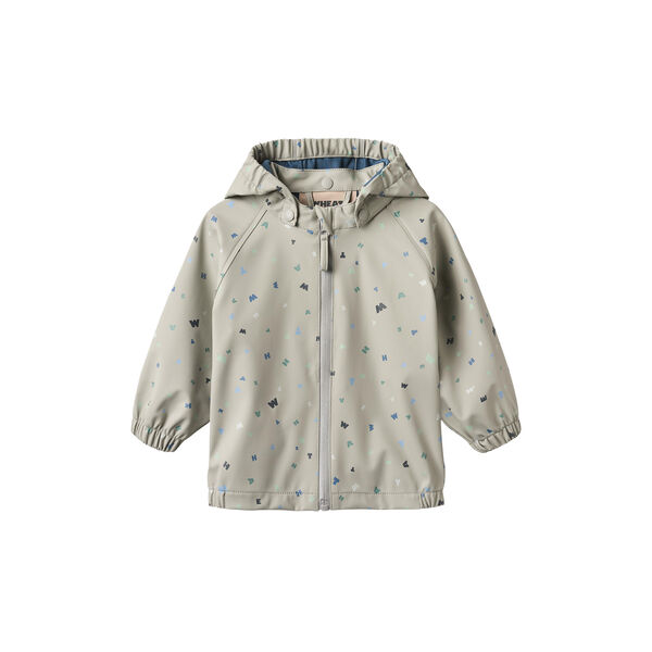 Rainwear Chardy jacke, light flint letters, Wheat