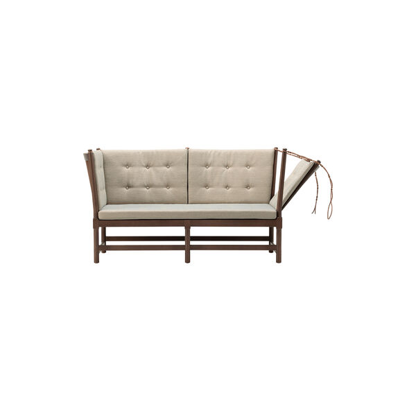 The Spoke-Back Sofa, Steelcut Quartet 924/chestnut brown, Fredericia Furniture