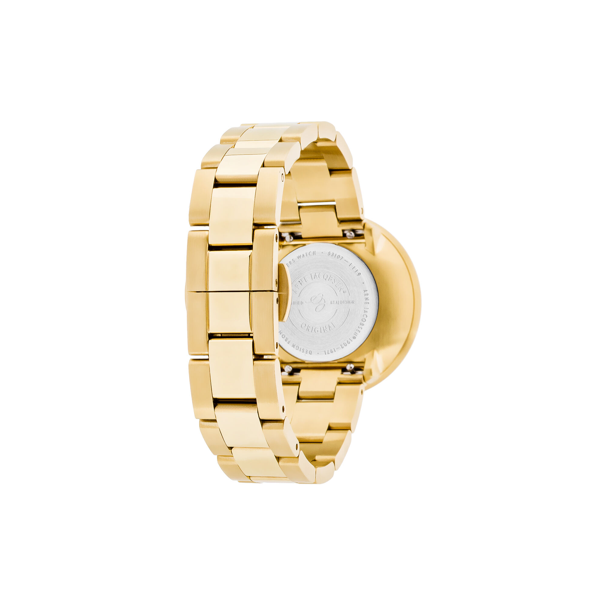 White gold wrist watch top