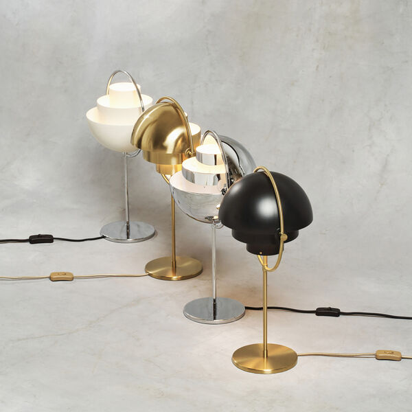 Multi-Lite Tragbare Lampe, Chrom, GUBI