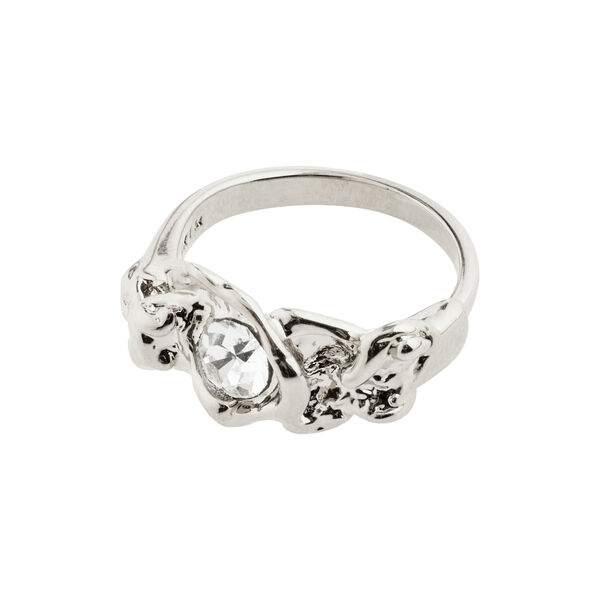 TINA Crystal Ring, silver, Pilgrim