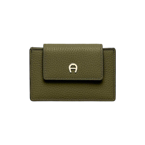 Delia Card case, dark olive, Aigner