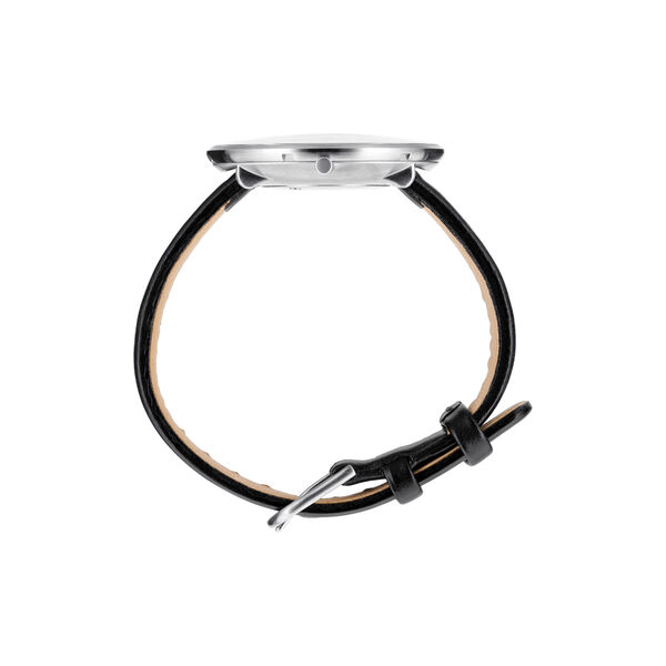 City Hall Wrist Watch, white/steel/black, Arne Jacobsen Watches