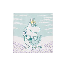 Moomin Beach Day paper napkin, Moomin Arabia