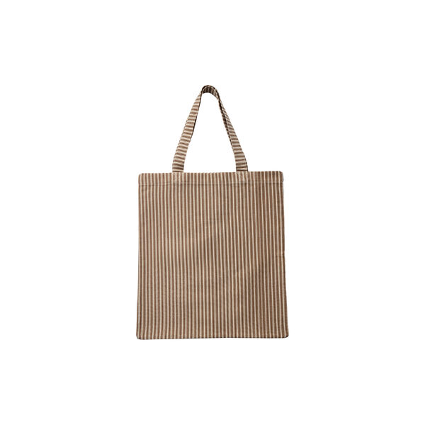 HANNESW TOTE BAG, brown striped, Sofie Schnoor