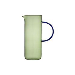 Torino Glass Jug, green/blue, Lyngby Glas