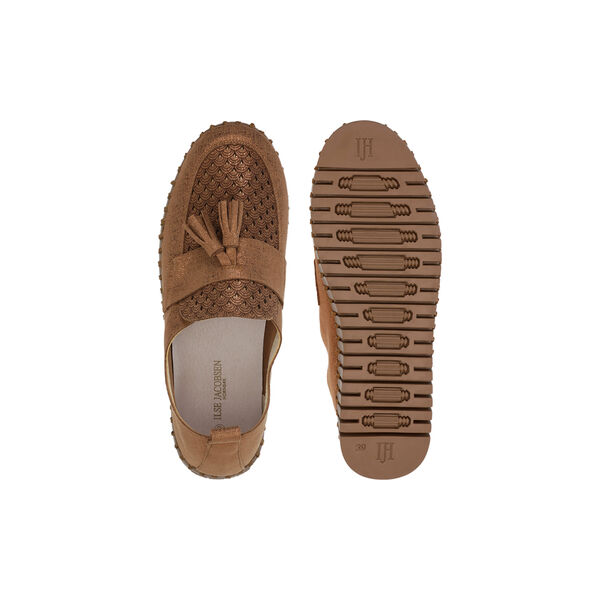 Tulip Loafer Tassel, nougat tannin, Ilse Jacobsen Hornb&aelig;k