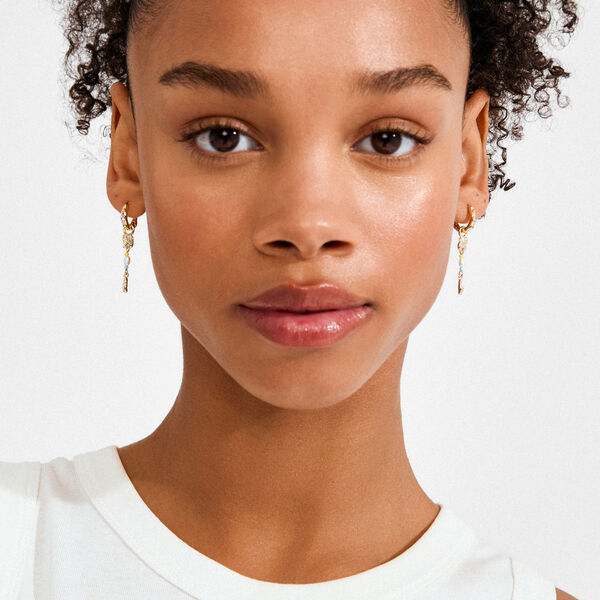 ELLINGTON ohrringe, vergoldet, Pilgrim