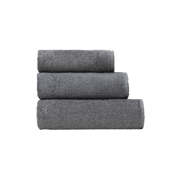 DAMASK TERRY Towel, slate, Georg Jensen Damask