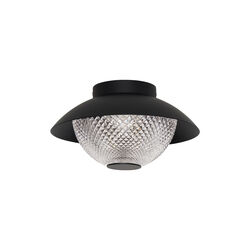 Grace Ceiling/Wall Lamp, black, Rubn
