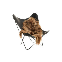 Isländisches langhaariges Lammfell, rusty brown, NATURES Collection