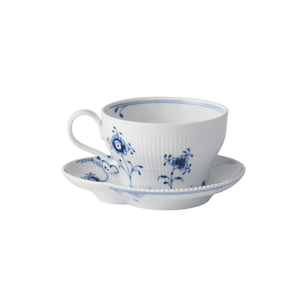 Elements Blau Tasse und Untertasse, 26 cl Elements Blau Tasse und Untertasse, 26 cl, Royal Copenhagen