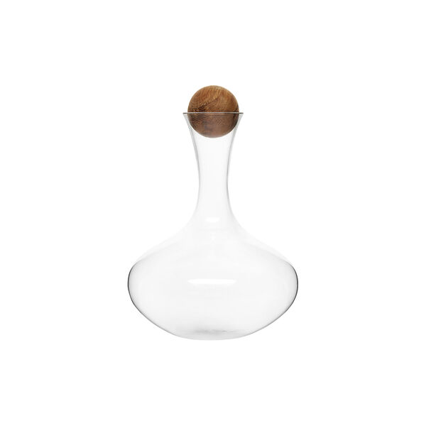 Nature Wine Carafe with Oak Stopper, Sagaform