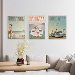 Danmark Fischerboote Plakat, ViSSEVASSE