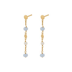 Afterglow Sea Ohrketten, gold, Pernille Corydon Jewellery
