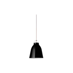 Caravaggio&trade; P1 Pendelleuchte, black/rot, Fritz Hansen