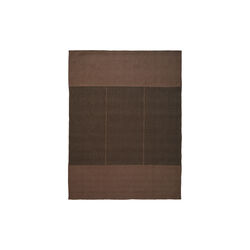 Poetic Grid Teppich, umber, Linie Design