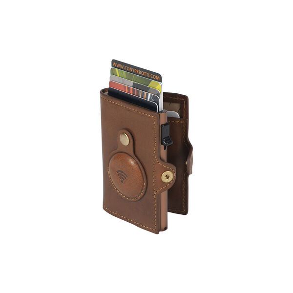 Furbo Cardholder For Air Tag, dark brown, Tony Perotti