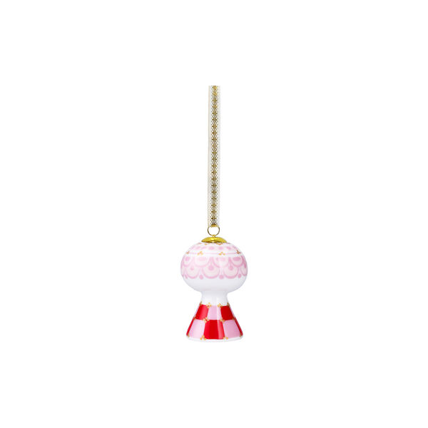 Eva Christmas Ornament 2026, red, Bj&oslash;rn Wiinblad