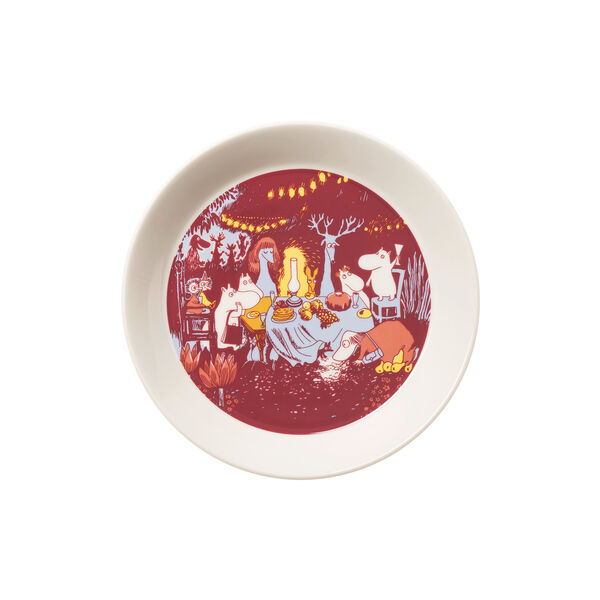 Festive Moments plate &Oslash; 19 cm, Moomin Arabia
