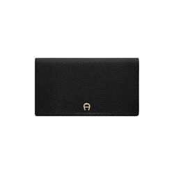 Delia bill and card case, black, Aigner