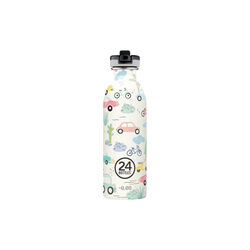 Urban Trinkflasche mit Sportverschluss, Abenteuerfreunde, 24Bottles