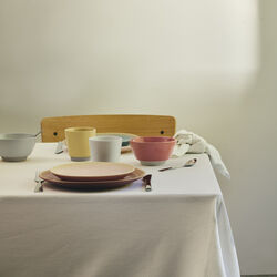 Colorit Speiseteller Ø 27 cm, Koralle, Knabstrup Keramik