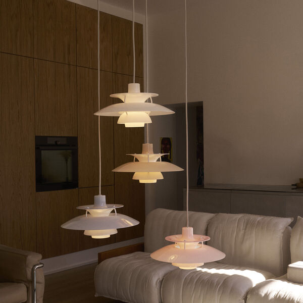 PH 5 320 Opal Pendant, opal white, Louis Poulsen