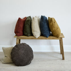 Taffy Cushion, moss, Compliments