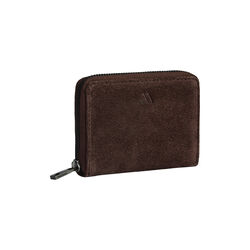 SelmaMBG Geldb&ouml;rse aus Wildleder, dark brown, Markberg