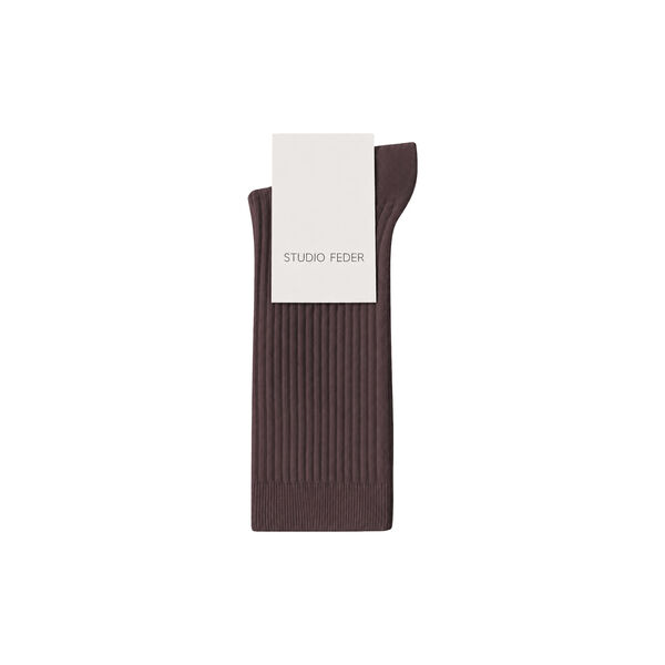 MINNA SOCKS, burgundy, Studio Feder