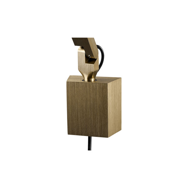 DARK Wall Mount for T1 & T2, brass, LIGHT-POINT