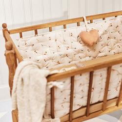 Nori Cot Bumper, songbirds, Dear April
