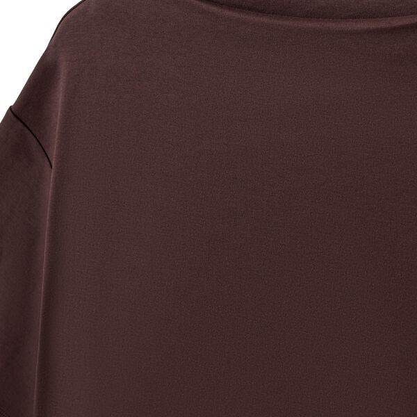 TEASW BOATNECK T-SHIRT, dark brown, Sofie Schnoor