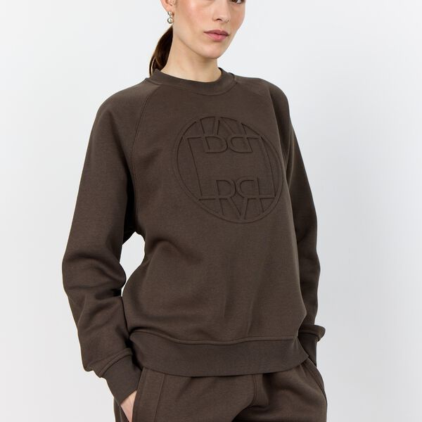 LR-NUKA 11 Sweatshirt, coffee, Levet&eacute; Room