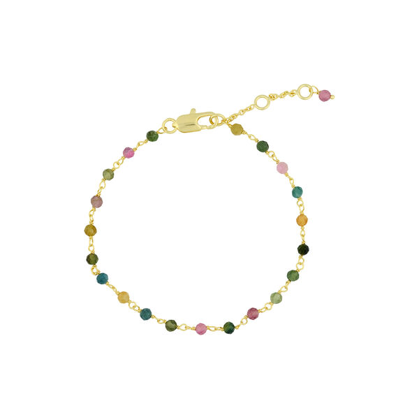Bracelet, gold/multi, Pure by Nat