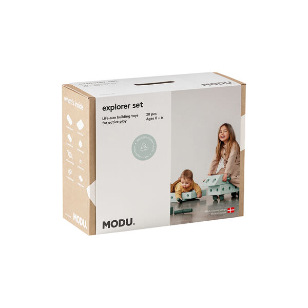 Explorer Set, ocean mint/forest green, MODU