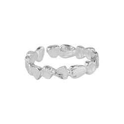 Gretha ring, silver plated, Pure by Nat