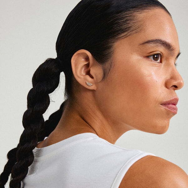 BERENIKE Studs, gold plated, Pilgrim