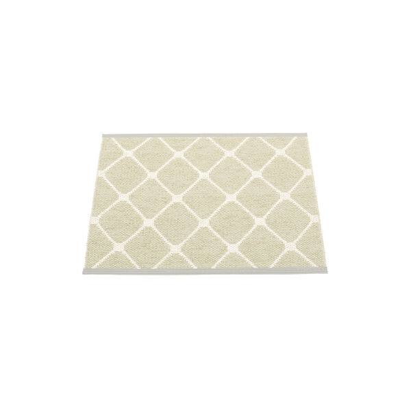 Rex Plastic Rug, seagrass/vanilla, Pappelina