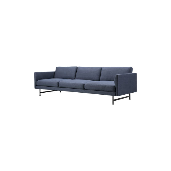 5623 Calmo 80 3-Sitzer-Sofa, m&oslash;rkebl&aring;/sort, Fredericia Furniture